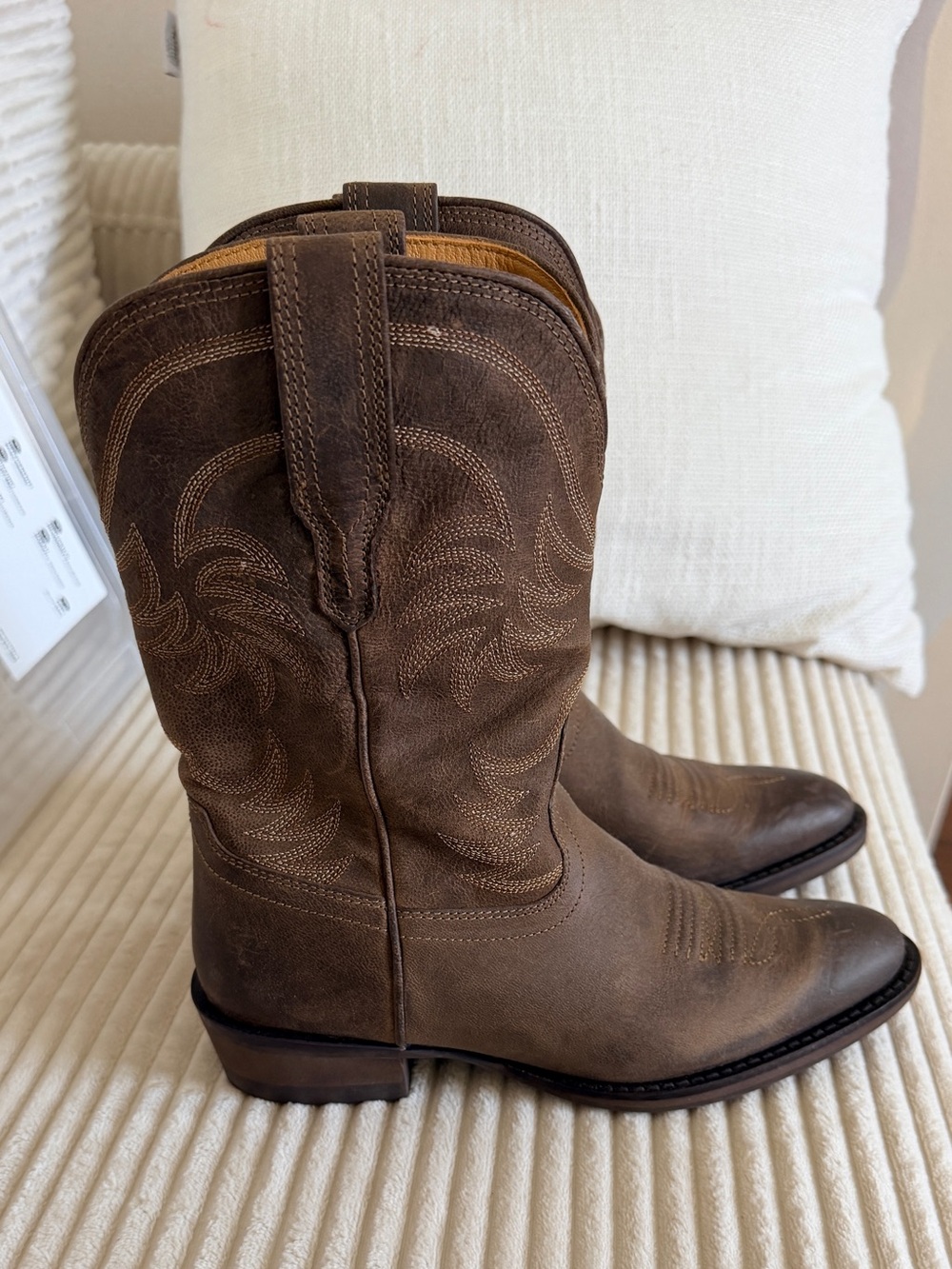 Tecovas Brown Kids' Western cowgirl Boots